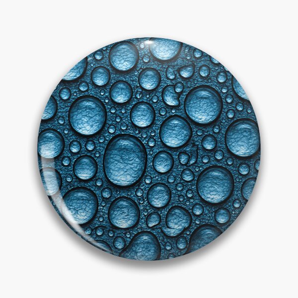 Item preview, Dense Cobalt Blue Raindrop Pattern Art designed and sold by Piotrek0001.