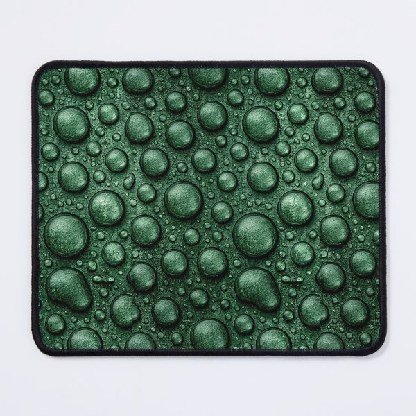 Item preview, Forest Green Dew Drops on Glossy Surface designed and sold by Piotrek0001.