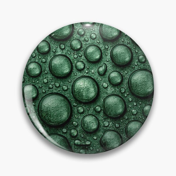 Item preview, Forest Green Dew Drops on Glossy Surface designed and sold by Piotrek0001.