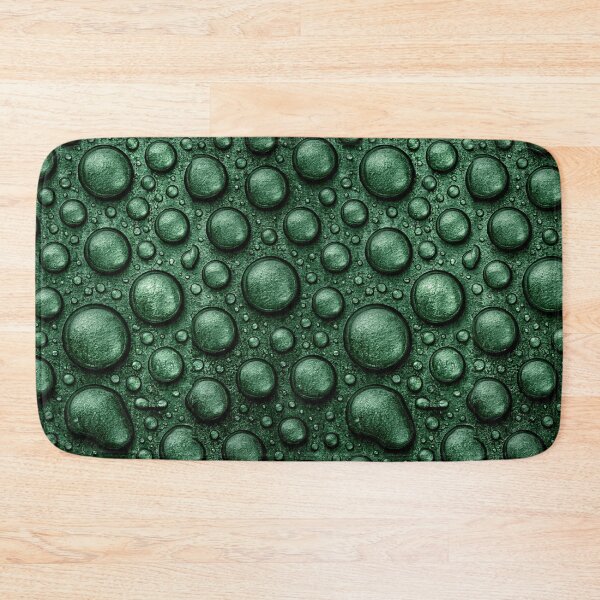 Item preview, Forest Green Dew Drops on Glossy Surface designed and sold by Piotrek0001.