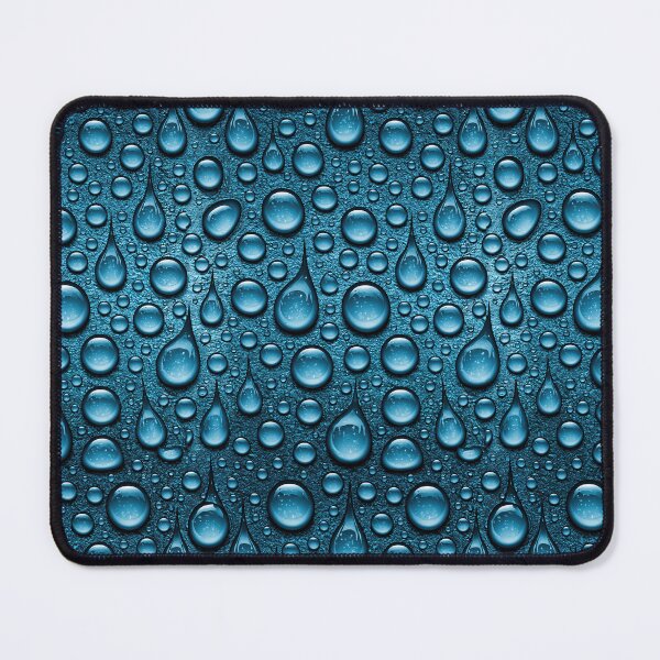 Item preview, Vivid Cerulean Blue Raindrop Surface Pattern designed and sold by Piotrek0001.
