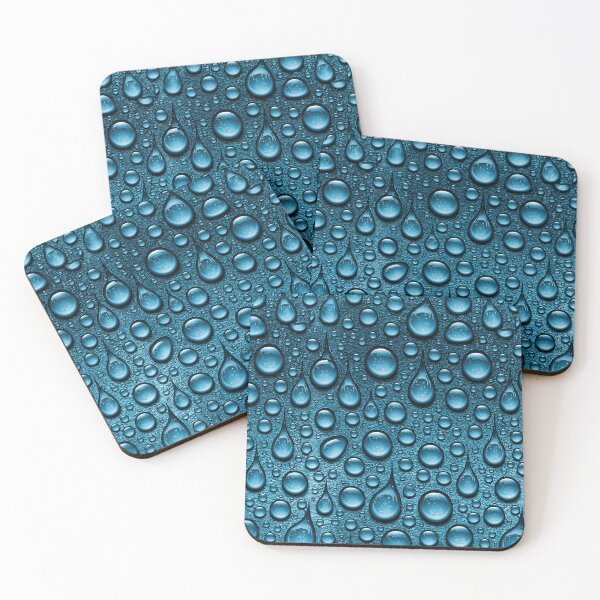 Item preview, Vivid Cerulean Blue Raindrop Surface Pattern designed and sold by Piotrek0001.