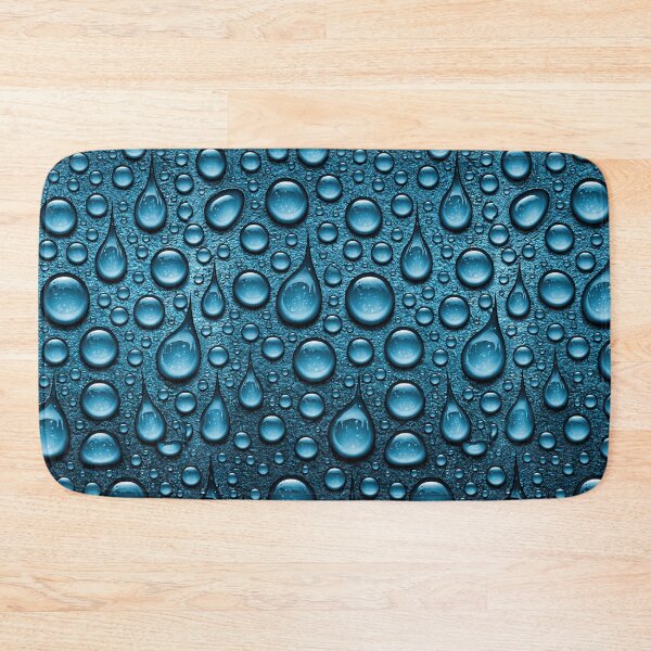Item preview, Vivid Cerulean Blue Raindrop Surface Pattern designed and sold by Piotrek0001.