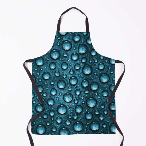 Item preview, Midnight Teal Moisture Droplets Surface Art designed and sold by Piotrek0001.