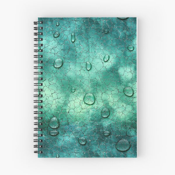 Item preview, Turquoise Seafoam Wet Marbled Surface Art designed and sold by Piotrek0001.