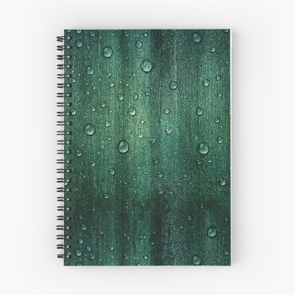 Item preview, Deep Green Rain Streaks on Painted Wood designed and sold by Piotrek0001.
