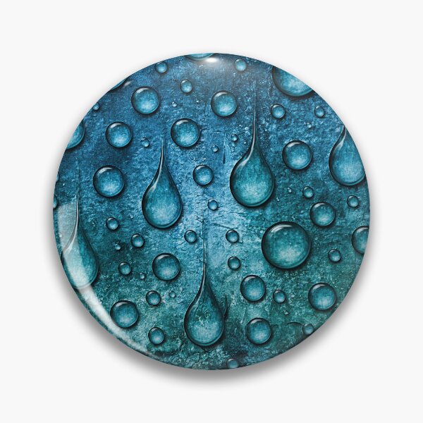 Item preview, Frosted Blue Glass Water Droplet Pattern designed and sold by Piotrek0001.