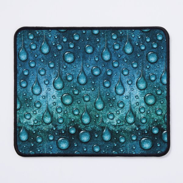 Item preview, Frosted Blue Glass Water Droplet Pattern designed and sold by Piotrek0001.