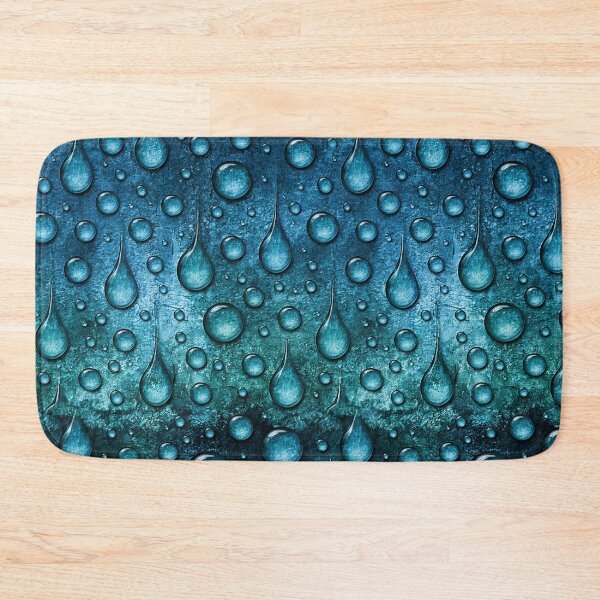 Item preview, Frosted Blue Glass Water Droplet Pattern designed and sold by Piotrek0001.