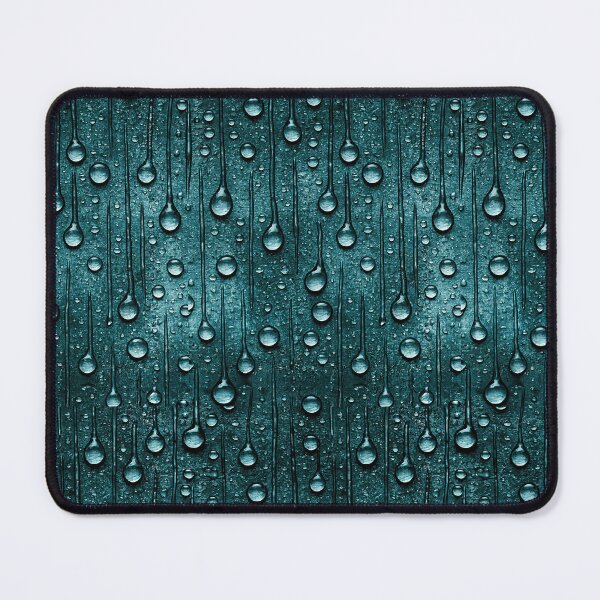 Item preview, Steamy Green Window Raindrop Streaks Art designed and sold by Piotrek0001.