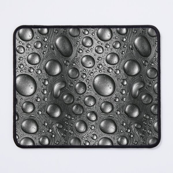 Item preview, Metallic Chrome Water Beads on Dark Steel designed and sold by Piotrek0001.