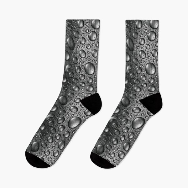 Item preview, Metallic Chrome Water Beads on Dark Steel designed and sold by Piotrek0001.