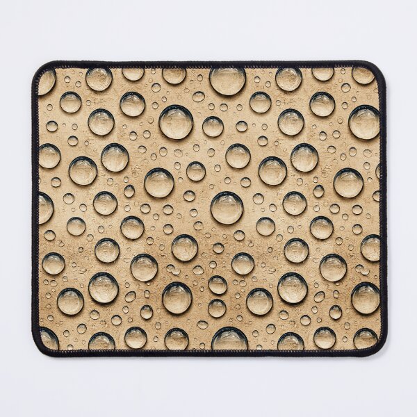 Item preview, Golden Amber Moisture Droplets on Glass designed and sold by Piotrek0001.