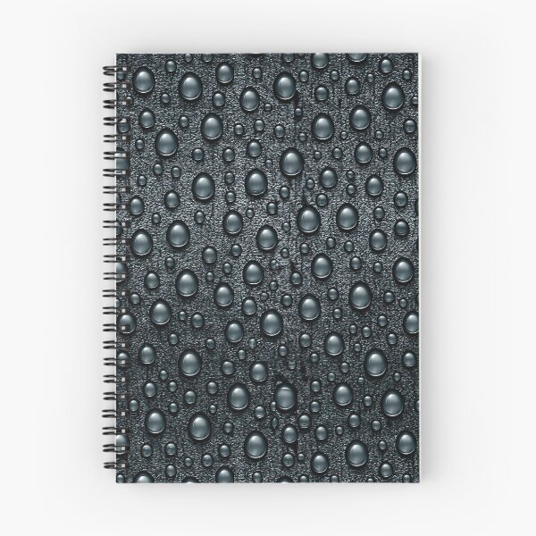 Item preview, Midnight Black Surface with Fresh Water Drops designed and sold by Piotrek0001.