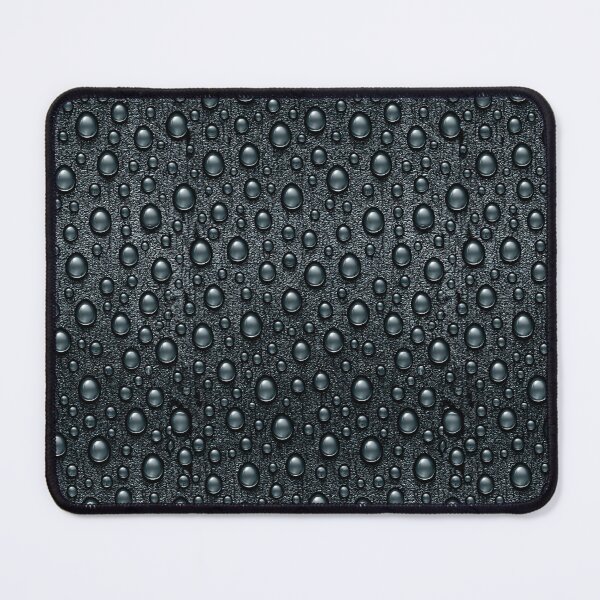 Item preview, Midnight Black Surface with Fresh Water Drops designed and sold by Piotrek0001.