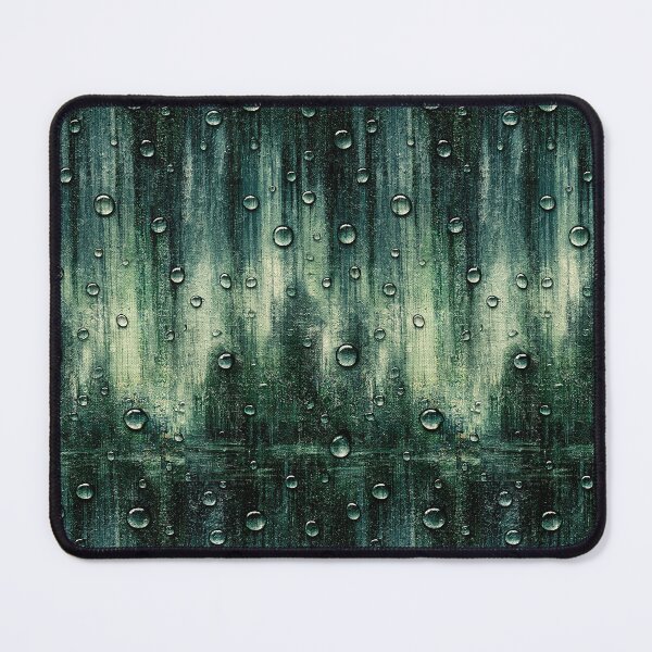 Item preview, Industrial Green Vertical Rain Drip Art designed and sold by Piotrek0001.