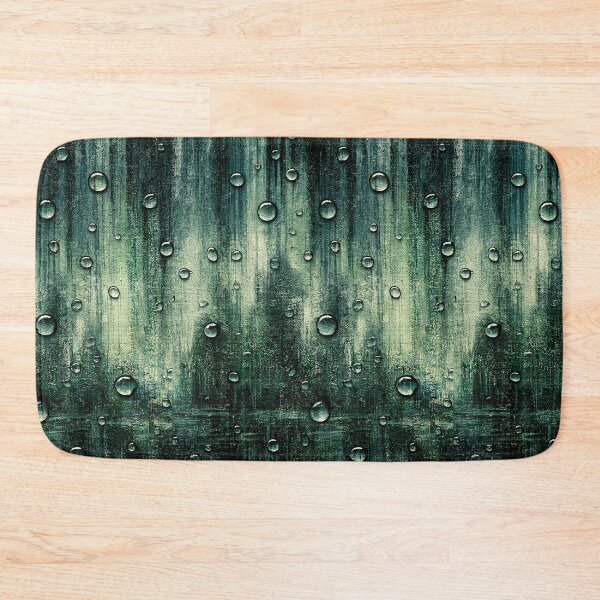 Item preview, Industrial Green Vertical Rain Drip Art designed and sold by Piotrek0001.