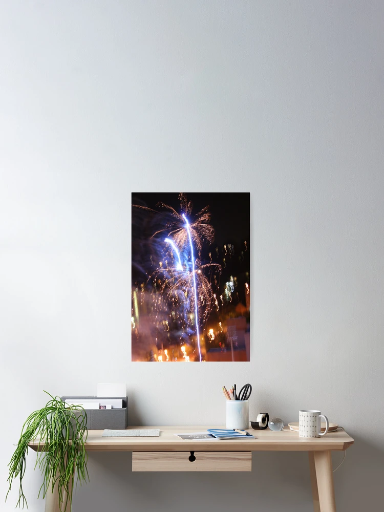 Thumbnail 2 von 3, Poster, Blue Pyrotechnics designt und verkauft von RationalMatthew.