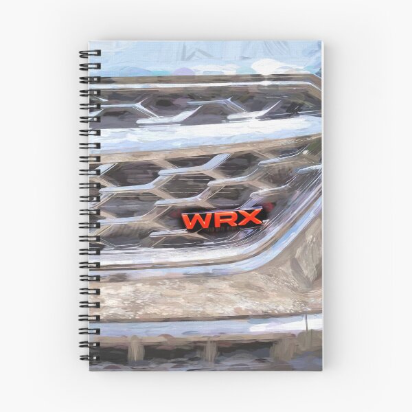 Item preview, 2026 WRX Crystal Black Silica Technical Blueprint Car Poster designed and sold by RichFrancoCars.