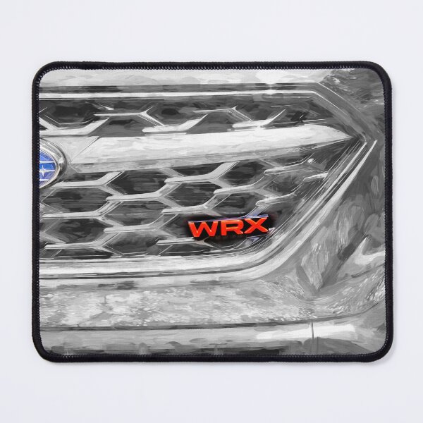 Item preview, 2026 WRX Crystal Black Silica Technical Blueprint Car Poster designed and sold by RichFrancoCars.