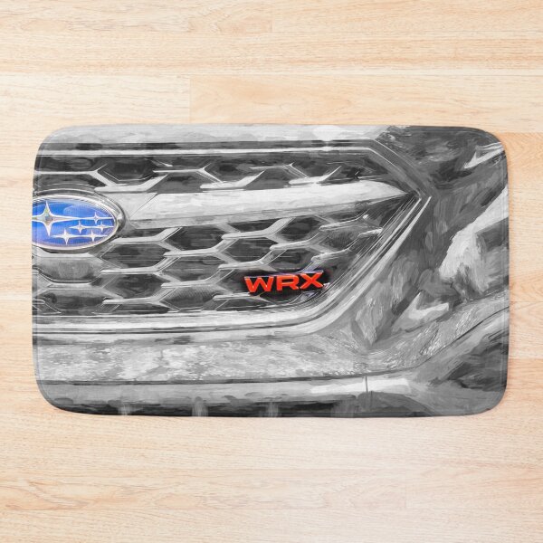 Item preview, 2026 WRX Crystal Black Silica Technical Blueprint Car Poster designed and sold by RichFrancoCars.