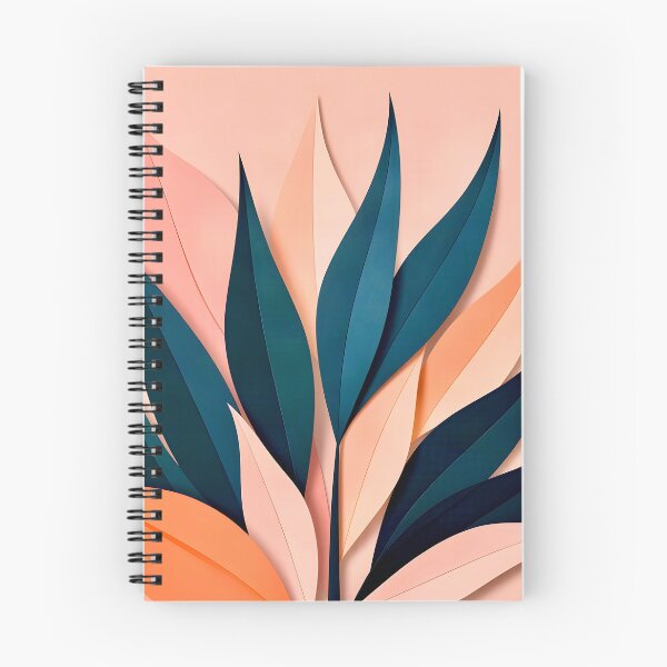 Item preview, Modern Abstract Leaves Composition designed and sold by Vicky Brago-Mitchell®.