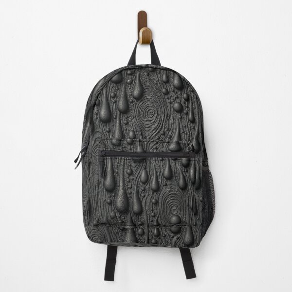 Item preview, Textured Black Wood Grain with Water Beads designed and sold by Piotrek0001.