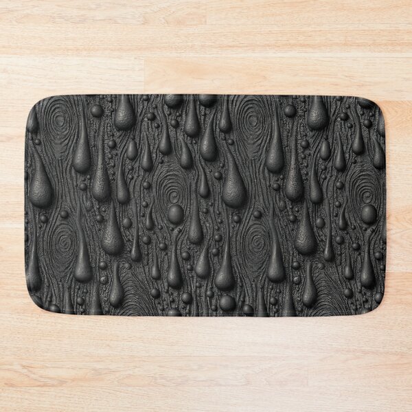 Item preview, Textured Black Wood Grain with Water Beads designed and sold by Piotrek0001.