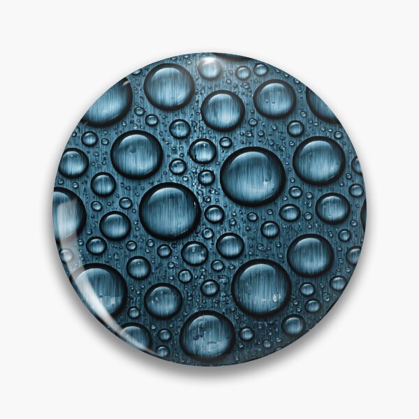 Item preview, Dark Navy Blue Wet Condensation Pattern Art designed and sold by Piotrek0001.