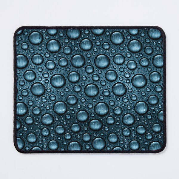 Item preview, Dark Navy Blue Wet Condensation Pattern Art designed and sold by Piotrek0001.