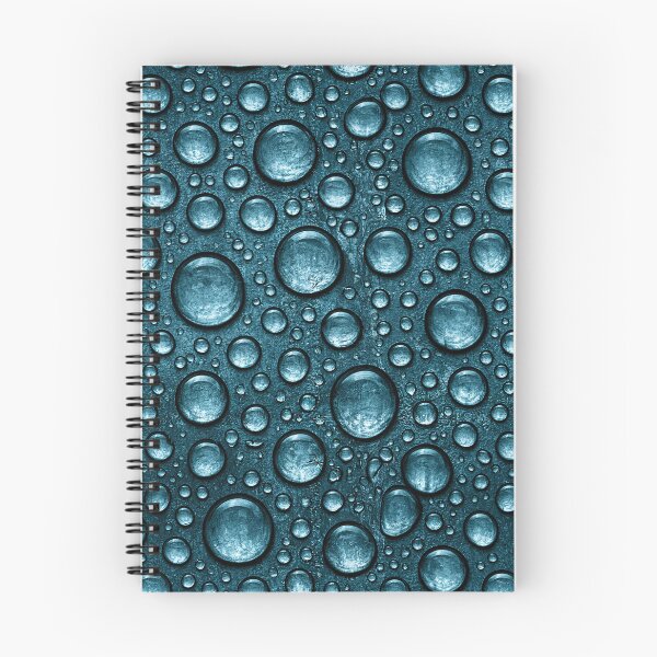 Item preview, Deep Aqua Blue Fresh Raindrop Texture designed and sold by Piotrek0001.