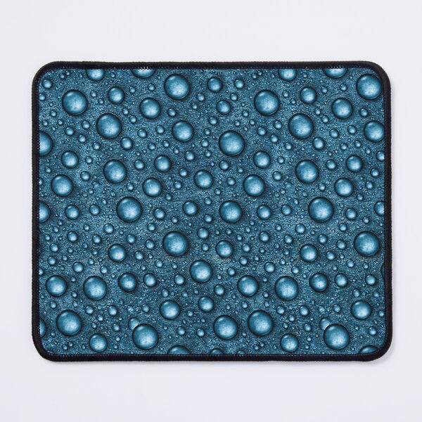 Item preview, Steel Blue Hydrophobic Water Drops Pattern designed and sold by Piotrek0001.