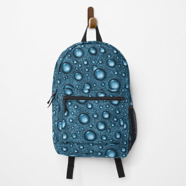 Item preview, Steel Blue Hydrophobic Water Drops Pattern designed and sold by Piotrek0001.