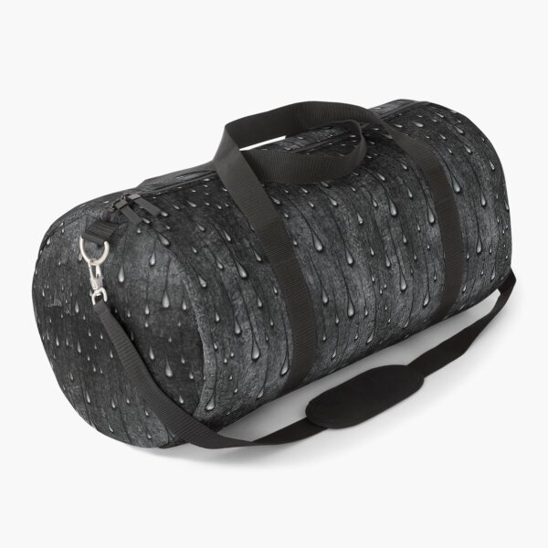 Item preview, Moody Charcoal Grey Rain Drip Texture designed and sold by Piotrek0001.