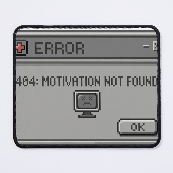Item preview, 404 Motivation Not Found Funny Retro Tech Shirt designed and sold by ApparelOutpost.