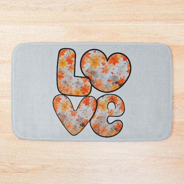 Item preview, Autumn leaves  LOVE designed and sold by 247DesignStudio.