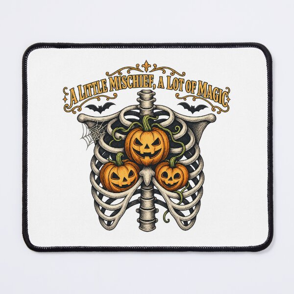 Item preview, A Little Mischief, A Lot of Magic | Vintage Pumpkin Rib Cage designed and sold by -DEEWOLF-.