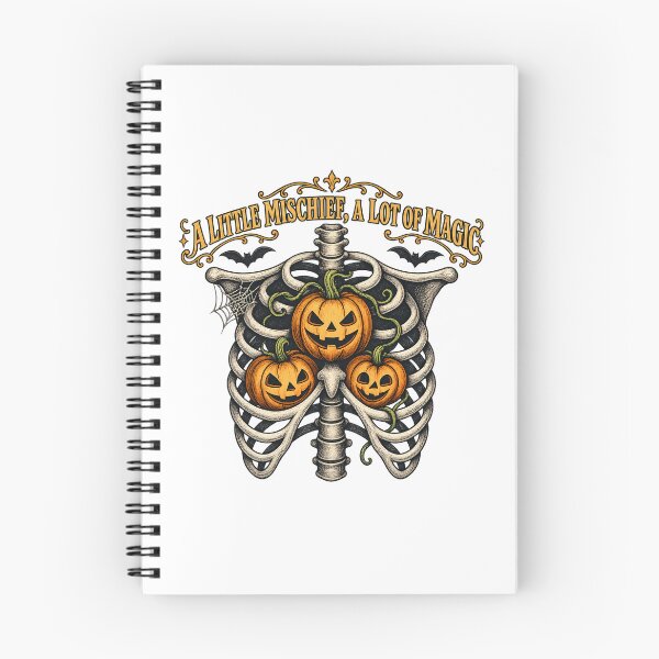 Item preview, A Little Mischief, A Lot of Magic | Vintage Pumpkin Rib Cage designed and sold by -DEEWOLF-.