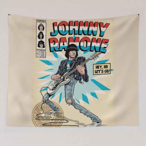 Item preview, Ramones Original Custom Vintage Music Band Tee Unique Poster Wall Art designed and sold by Cool Robot Bro..