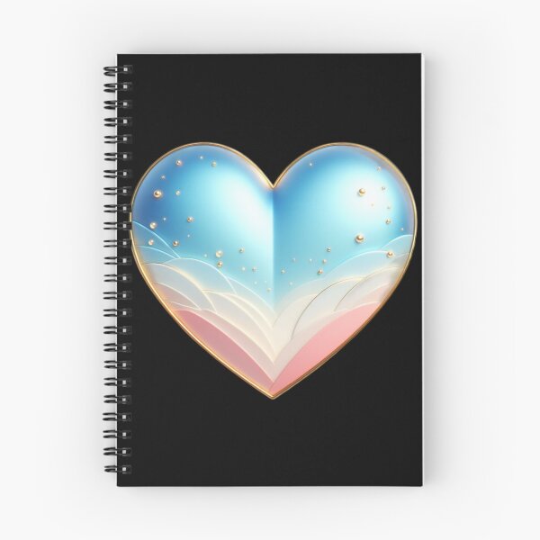 Item preview, Golden Pearl Celestial Wave Heart designed and sold by TheRealmArt.