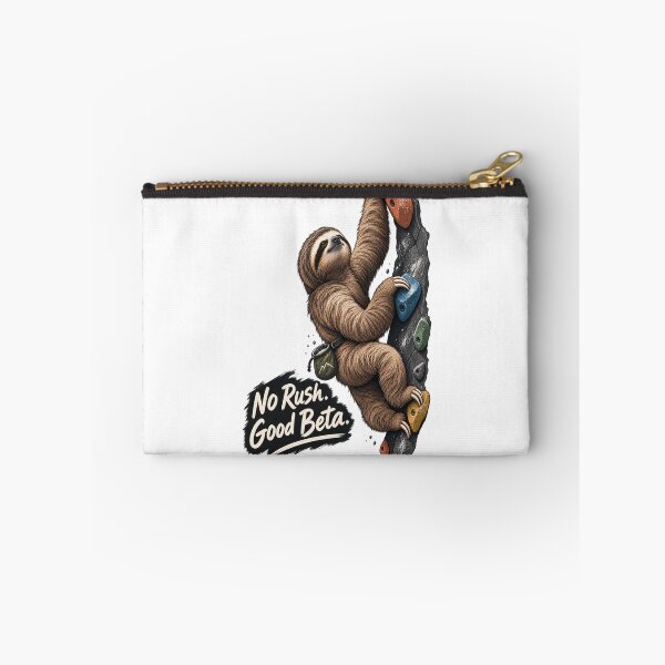 Item preview, Sloth Bouldering – No Rush. Good Beta. | Funny Climbing Shirt for Boulderers designed and sold by Animal Puns.