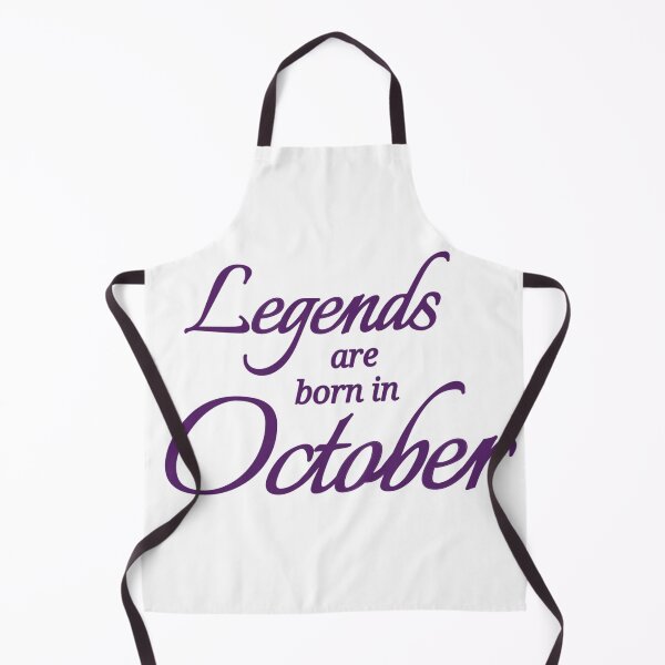 Item preview, Legends Are Born In October designed and sold by Urban Anomaly.