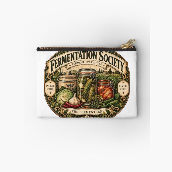 Item preview, Vintage Fermentation Society Pickle Club designed and sold by MysticCanvasAi.