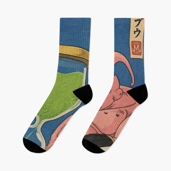 Item preview, Super Buu Hourglass Waiting DBZ Ukiyo-e designed and sold by ShawnMorrisDesigns.