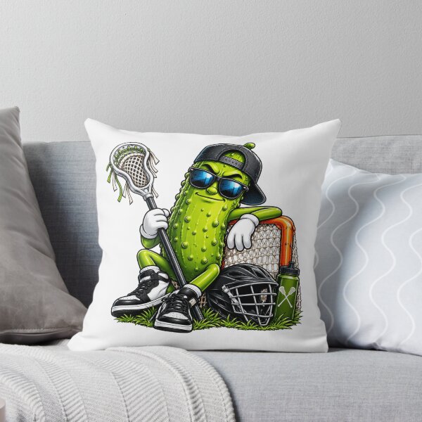 Item preview, Funny Pickle Lacrosse Player Cool Pickle Sports Lacrosse Lover Humor designed and sold by 76Valeria.
