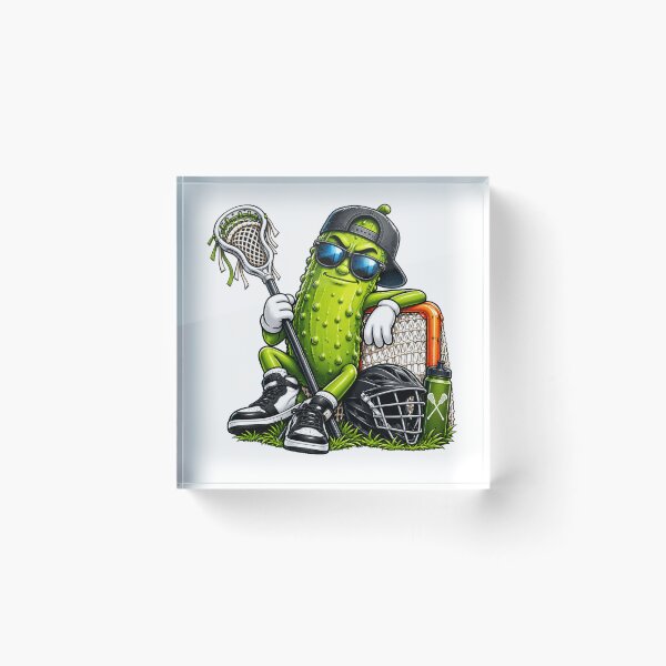 Item preview, Funny Pickle Lacrosse Player Cool Pickle Sports Lacrosse Lover Humor designed and sold by 76Valeria.