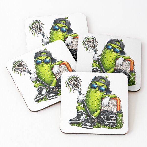 Item preview, Funny Pickle Lacrosse Player Cool Pickle Sports Lacrosse Lover Humor designed and sold by 76Valeria.