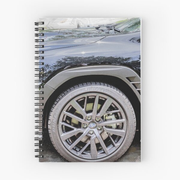 Item preview, 2026 WRX Crystal Black Silica Technical Blueprint Car Poster designed and sold by RichFrancoCars.