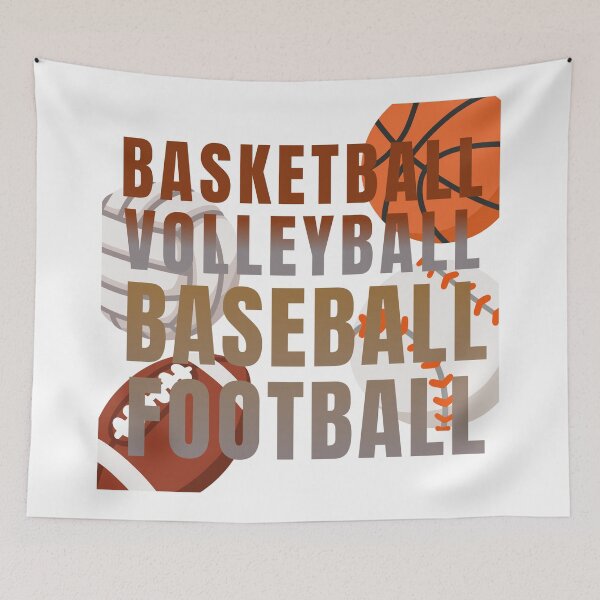 Item preview, Vintage All Sports Typography Graphic design designed and sold by AWADHESH  CHAURASIA.