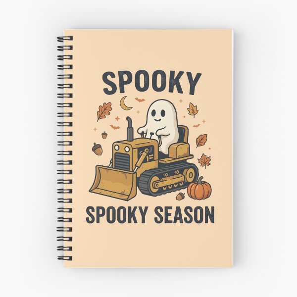 Item preview, Spooky season for dozer operators designed and sold by ParadoxParadox.